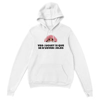 Sudadera con Capucha Unisex Estampado de Gato "Juguetes Fantasma" Michilandia | La tienda online de los fans de gatos