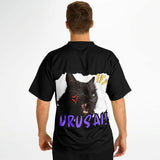 Camiseta de fútbol unisex estampado de gato "Cállate" Subliminator