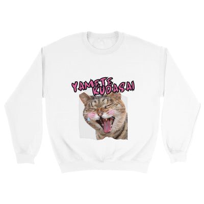 Sudadera unisex estampado de gato "Meme Neko Anime" Michilandia | La tienda online de los amantes de gatos