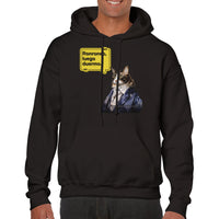 Sudadera con Capucha Unisex Estampado de Gato 