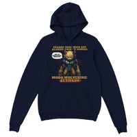 Sudadera con Capucha Unisex Estampado de Gato "Modo Wolverine" Michilandia | La tienda online de los fans de gatos