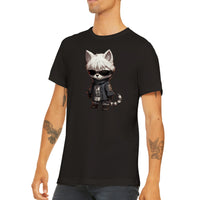 Camiseta unisex estampado de gato "Gatoru Meowjo"