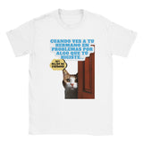 Camiseta unisex estampado de gato "Michi Culpable" Michilandia | La tienda online de los amantes de gatos