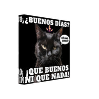 Lienzo de Gato "Amanecer Hostil" Michilandia | La tienda online de los amantes de gatos