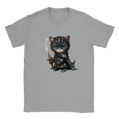 Camiseta unisex estampado de gato "Berserkitty" Michilandia | La tienda online de los amantes de gatos