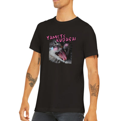 Camiseta unisex estampado de gato "Sonrojo Neko" Michilandia | La tienda online de los amantes de gatos