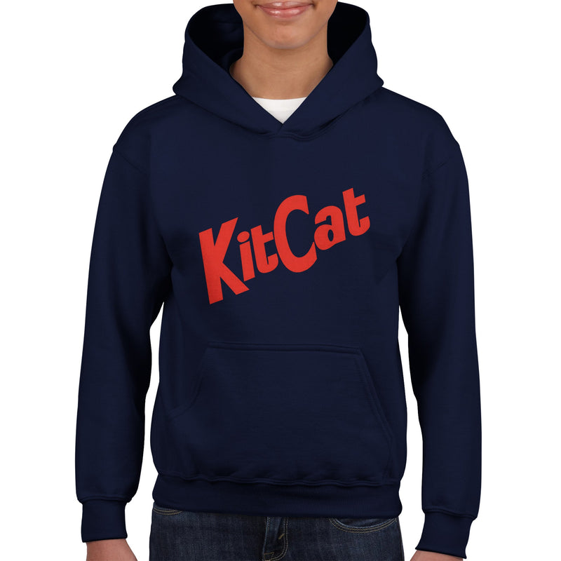 Sudadera con capucha júnior estampado de gato "KitCat Break" Michilandia | La tienda online de los fans de gatos