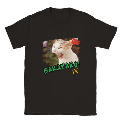 Camiseta unisex estampado de gato 