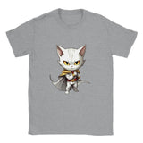 Camiseta unisex estampado de gato "One Punch Cat"