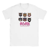 Camiseta Junior Unisex Estampado de Gato "Michis Anarquistas" Michilandia | La tienda online de los fans de gatos