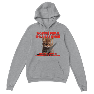 Sudadera con Capucha Unisex Estampado de Gato "Amanecer Agresivo" Michilandia | La tienda online de los fans de gatos