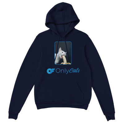 Sudadera con Capucha Unisex Estampado de Gato "OnlyCats" Michilandia | La tienda online de los fans de gatos