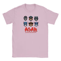 Camiseta Junior Unisex Estampado de Gato "Gatitos de la Ley" Michilandia | La tienda online de los fans de gatos