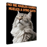 Lienzo de gato "Indignación Felina" Michilandia | La tienda online de los fans de gatos