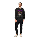 Sudadera unisex estampado de gato "Traición Felina" Gelato