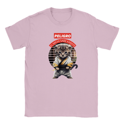 Camiseta júnior unisex "Michi karateka" Gelato