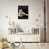 Panel de aluminio impresión de gato "Gato del Día" Michilandia | La tienda online de los fans de gatos