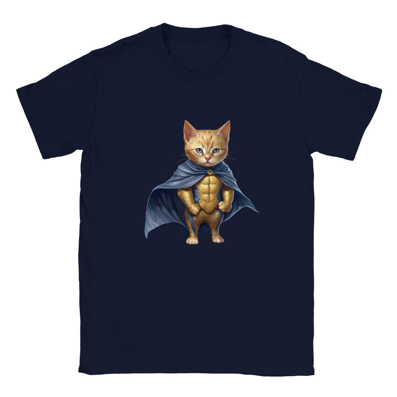 Camiseta unisex estampado de gato "Fluffy Sentry" Gelato