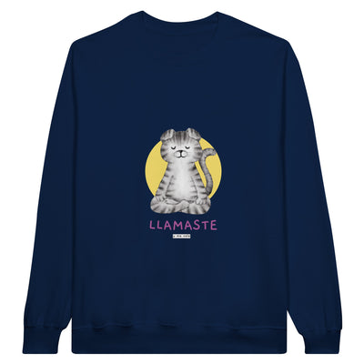 Sudadera Unisex Estampado de Gato "Zen Felino" Michilandia