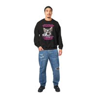 Sudadera Unisex Estampado de Gato "El Gran Descubrimiento" Michilandia | La tienda online de los fans de gatos