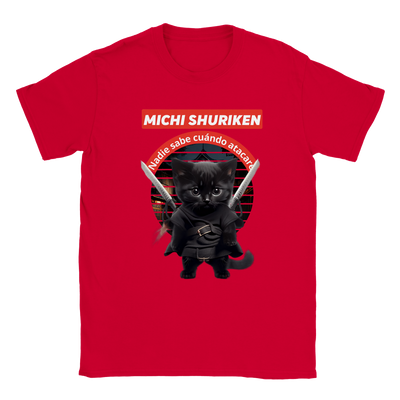 Camiseta júnior unisex "Michi shuriken" Gelato