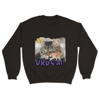 Sudadera Unisex Estampado de Gato 