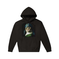 Sudadera con Capucha Unisex Estampado de Gato "Retrato Renacentista" Michilandia | La tienda online de los fans de gatos