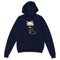 Sudadera con capucha unisex estampado de gato "Gatoru Meowjo" Michilandia | La tienda online de los amantes de gatos