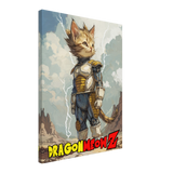 Lienzo de gato "Dragon Meow Z" Michilandia | La tienda online de los fans de gatos