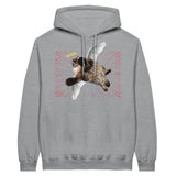 Sudadera con Capucha Unisex Estampado de Gato "Ángel de Pelaje" Michilandia | La tienda online de los fans de gatos