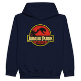 Sudadera con capucha júnior estampado de gato "Jurassic Purrk" Michilandia | La tienda online de los fans de gatos