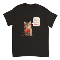 Camiseta Unisex Estampado de Gato "Gelatina" Michilandia