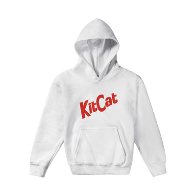 Sudadera con capucha júnior estampado de gato 