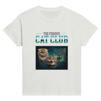 Camiseta Junior Unisex Estampado de Gato "El Club de los Gatos Furiosos" Michilandia
