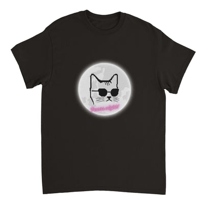 Camiseta Unisex Estampado de Gato "Puurr Night" Michilandia | La tienda online de los fans de gatos