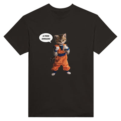 Camiseta Unisex Estampado de Gato 