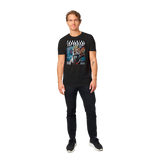 Camiseta unisex estampado de gato "Michi Rockstar" Gelato