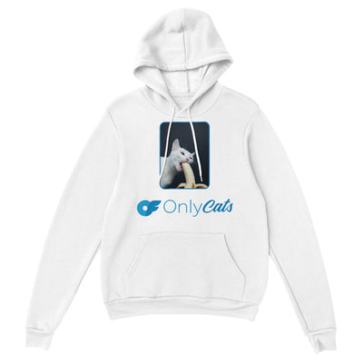 Sudadera con Capucha Unisex Estampado de Gato "OnlyCats" Michilandia | La tienda online de los fans de gatos