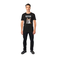 Camiseta unisex estampado de gato "Michi Sorprendido"