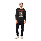 Sudadera Unisex Estampado de Gato "Dulce Travieso" Michilandia | La tienda online de los fans de gatos