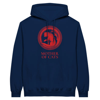 Sudadera con Capucha Unisex Estampado de Gato "Madre de Gatos" Michilandia