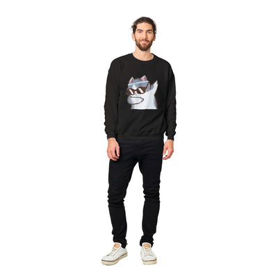 Sudadera Unisex Estampado de Gato "Miau Dabber" Michilandia | La tienda online de los fans de gatos