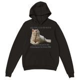 Sudadera con Capucha Unisex Estampado de Gato "Gato del Día" Michilandia | La tienda online de los fans de gatos