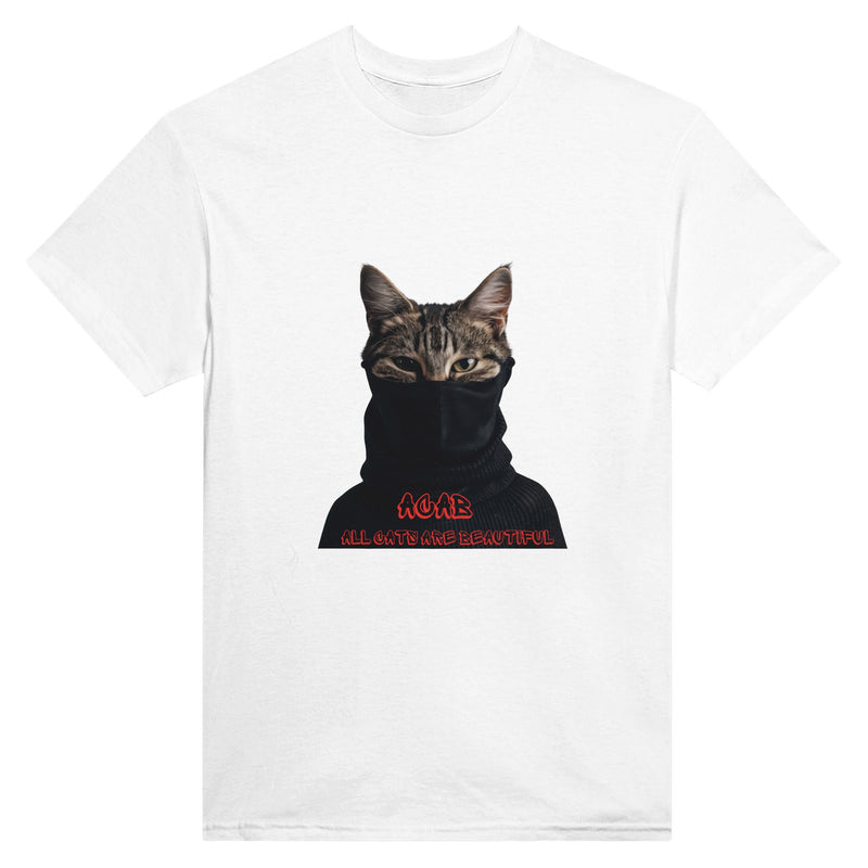 Camiseta Unisex Estampado de Gato "Revolución Gatuna" Michilandia