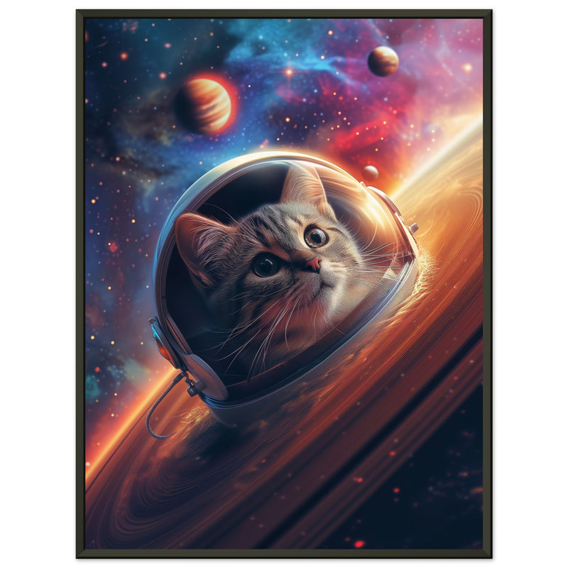 Póster Semibrillante de Gato 