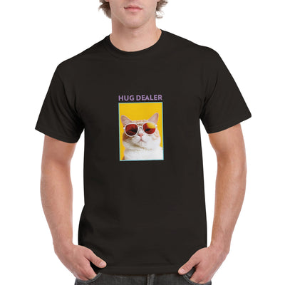 Camiseta Unisex Estampado de Gato 