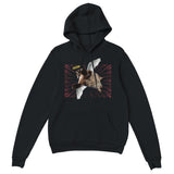 Sudadera con Capucha Unisex Estampado de Gato "Ángel de Pelaje" Michilandia | La tienda online de los fans de gatos