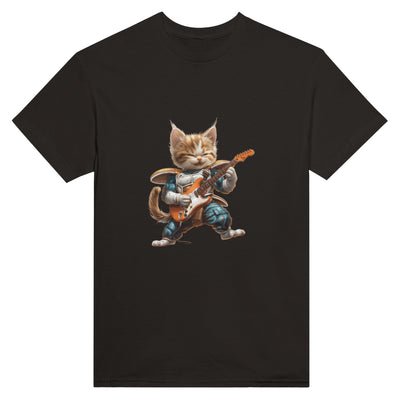 Camiseta Unisex Estampado de Gato 