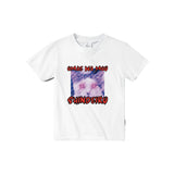 Camiseta júnior unisex estampado de gato "Revelación Otaku"