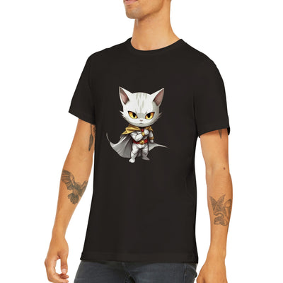 Camiseta unisex estampado de gato "Saitama Cat" Gelato